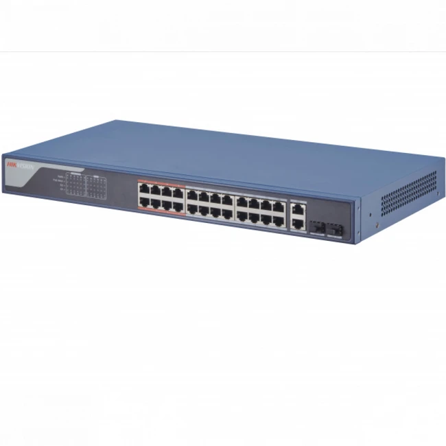 Коммутатор Hikvision DS-3E1326P-SI (1000 Base-TX (1000 мбит/с))