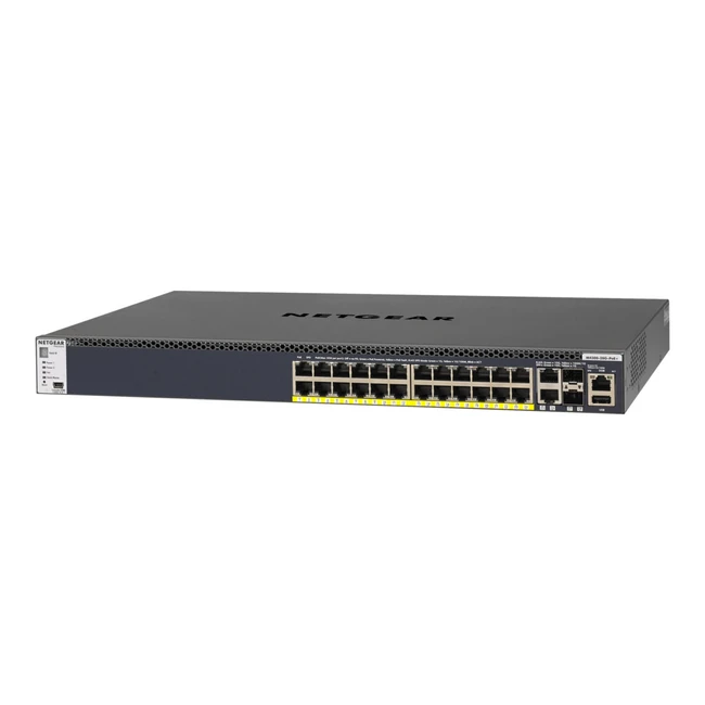Коммутатор NETGEAR GSM4328PA-100NES (1000 Base-T (1000 мбит/с), 2 SFP порта)