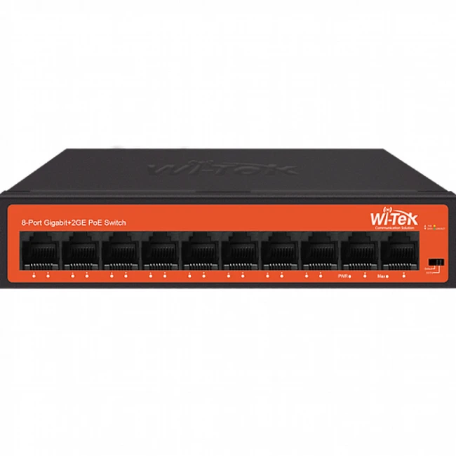 Коммутатор Wi-Tek WI-PS308GH V2 1000 Base-TX (1000 мбит/с)