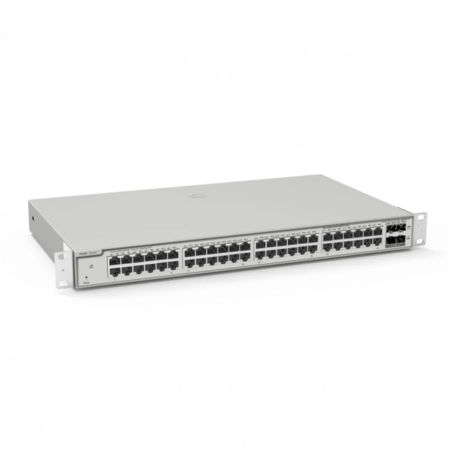 Коммутатор Ruijie Reyee RG-NBS5200-48GT4XS (1000 Base-TX (1000 мбит/с), 4 SFP порта)