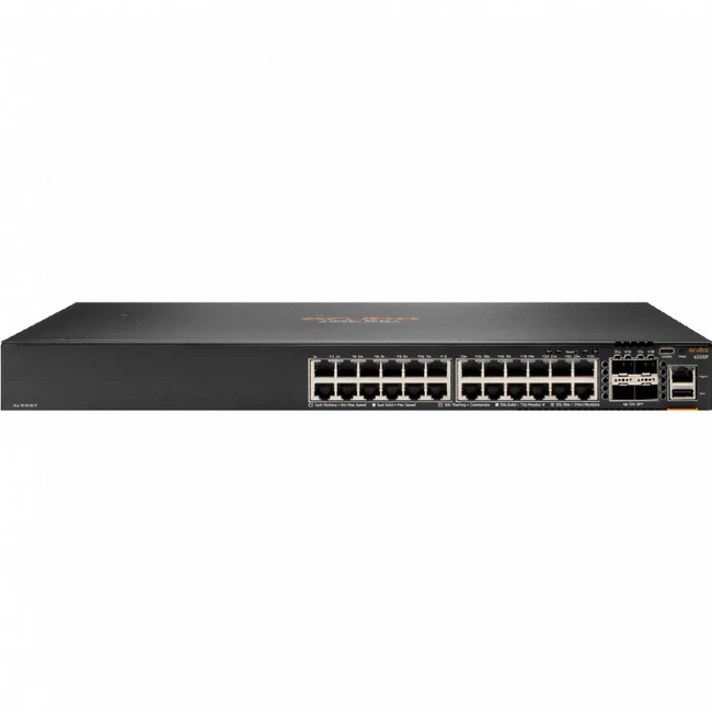 Коммутатор HPE 6200F JL725A#B2C (1000 Base-TX (1000 мбит/с), 4 SFP порта)