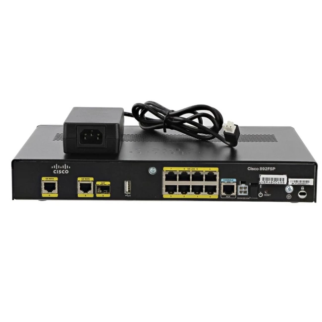 Маршрутизатор Cisco C892FSP-K9 CISCO892-K9 10/100/1000 Base-TX (1000 мбит/с)