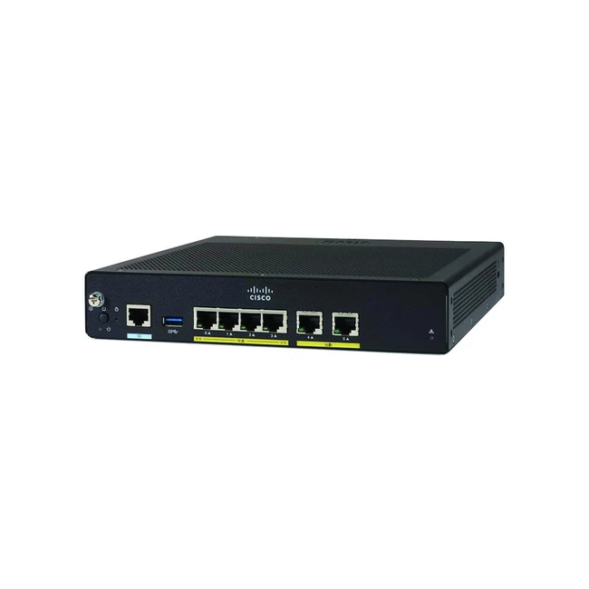 Маршрутизатор Cisco C921-4PLTEGB 10/100/1000 Base-TX (1000 мбит/с)