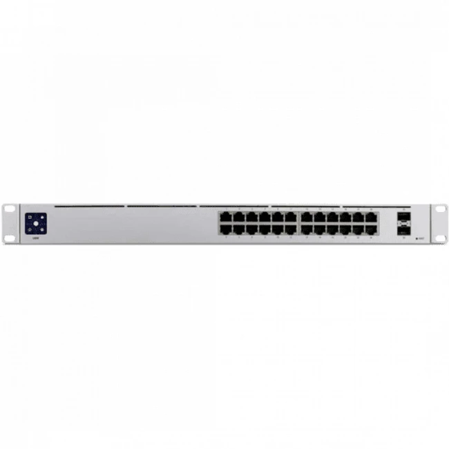Коммутатор Ubiquiti USW-24 v2 (1000 Base-TX (1000 мбит/с), 2 SFP порта)