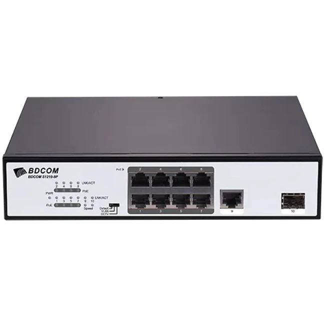 Коммутатор BDCOM S1210C 100 Base-TX (100 мбит/с), 1 SFP порт