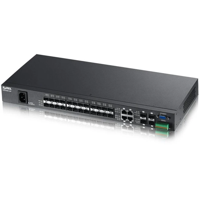 Коммутатор Zyxel MES3500-24F-EU01V1F (1000 Base-TX (1000 мбит/с), 4 SFP порта)