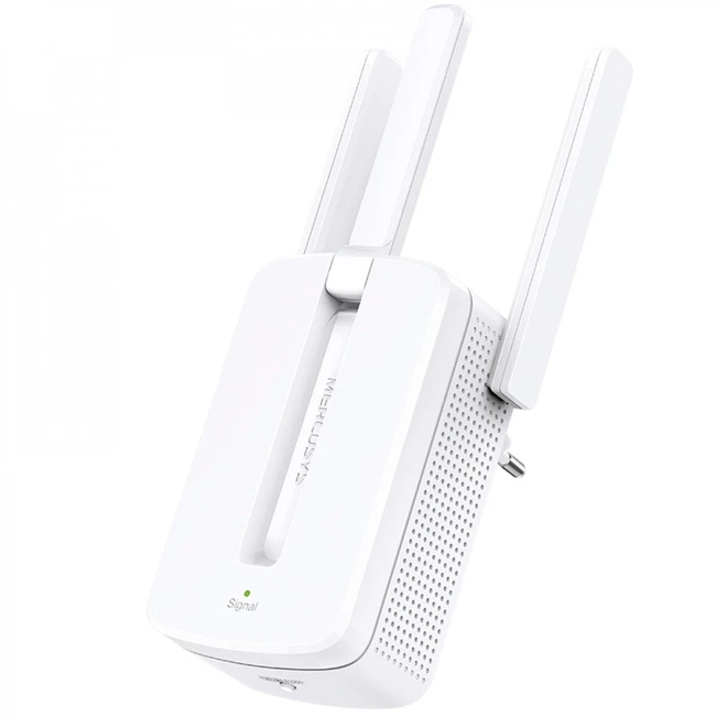 Усилитель сигнала Wi-Fi Mercusys MW300RE(EU) V3.0/4.0 (Wi-Fi 4 (802.11b /g / n), с внешней антенной)
