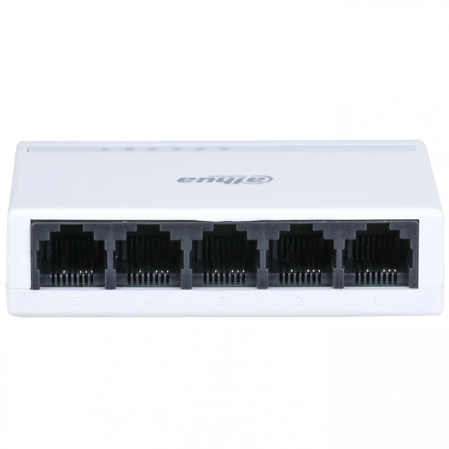 Коммутатор Dahua DH-PFS3005-5ET-L (100 Base-TX (100 мбит/с))