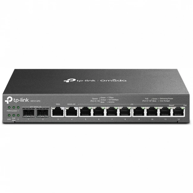 Маршрутизатор TP-Link ER7212PC 10/100/1000 Base-TX (1000 мбит/с)