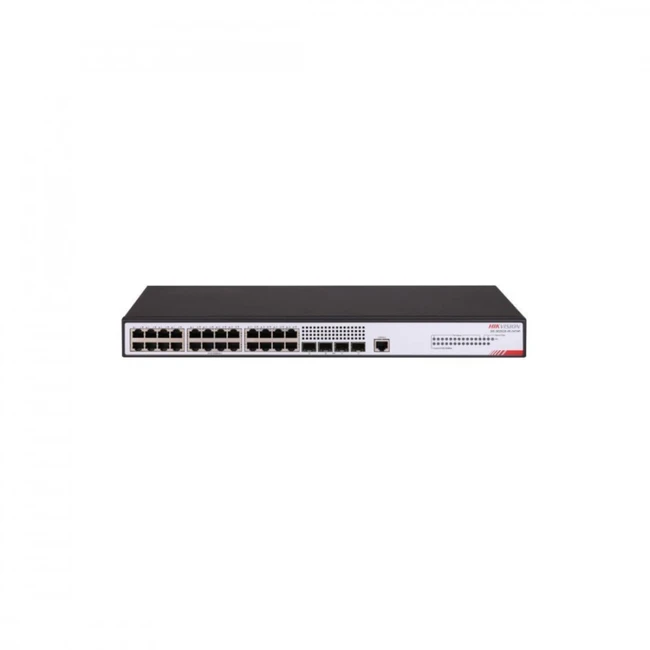 Коммутатор Hikvision DS-3E2528-HI-24T4F 1000 Base-T (1000 мбит/с), 4 SFP порта
