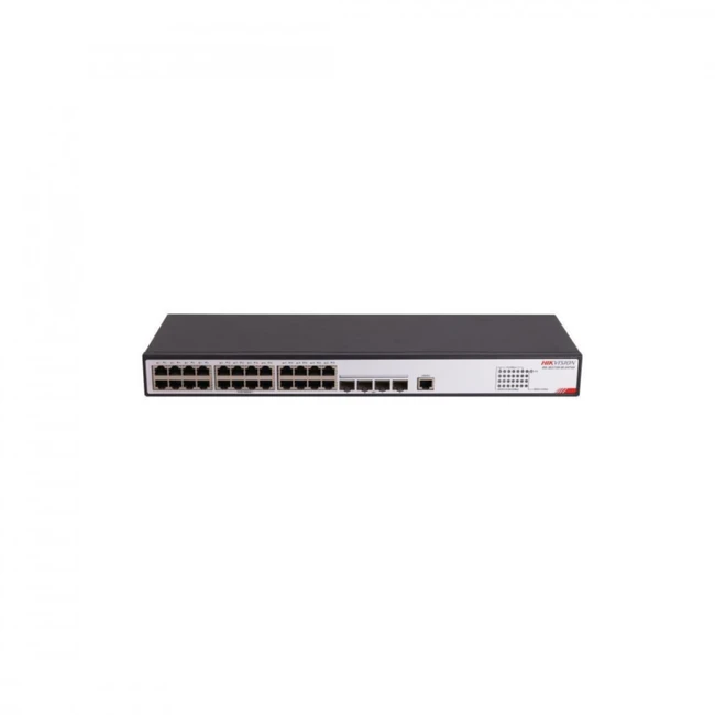 Коммутатор Hikvision DS-3E2728-HI-24T4X 1000 Base-T (1000 мбит/с), 4 SFP порта