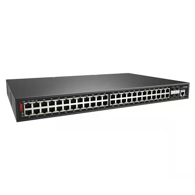 Коммутатор ONV POE33052PFM (1000 Base-TX (1000 мбит/с), 4 SFP порта)