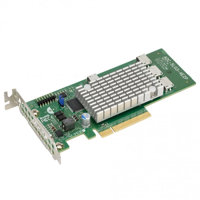 Аксессуар для сервера Supermicro AOC-SLG3-4E2P