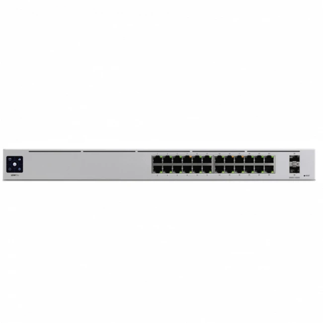 Коммутатор Ubiquiti USW-Pro-HD-24-PoE (2.5 GBase-T (2500 мбит/с), 2 SFP порта)