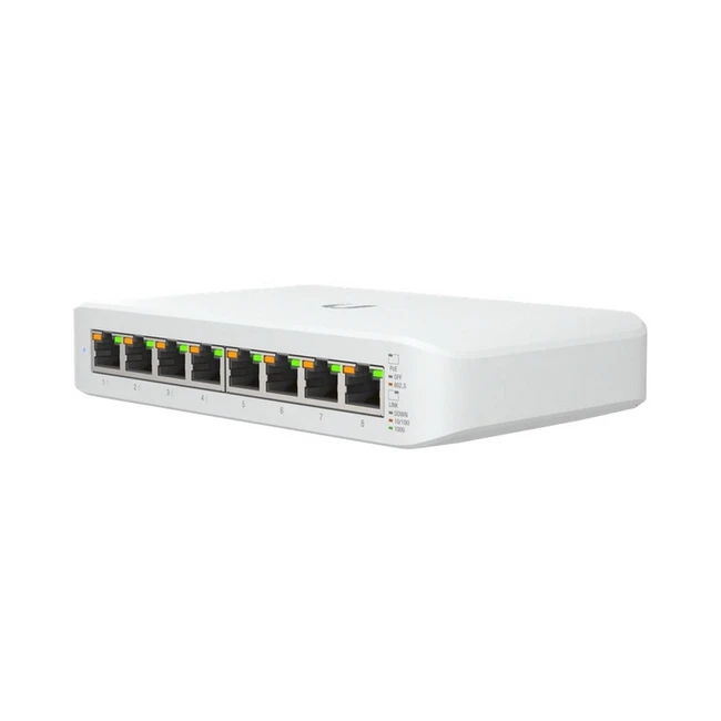 Коммутатор Ubiquiti UniFi Switch Lite 8 PoE USW-Lite-8-PoE (1000 Base-TX (1000 мбит/с))