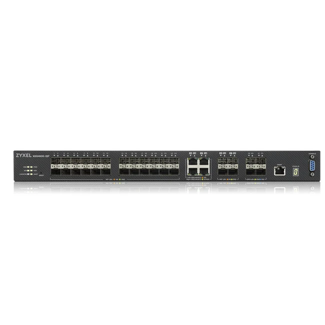 Коммутатор Zyxel XGS4600-32F-ZZ0102F (1000 Base-TX (1000 мбит/с), 24 SFP порта)