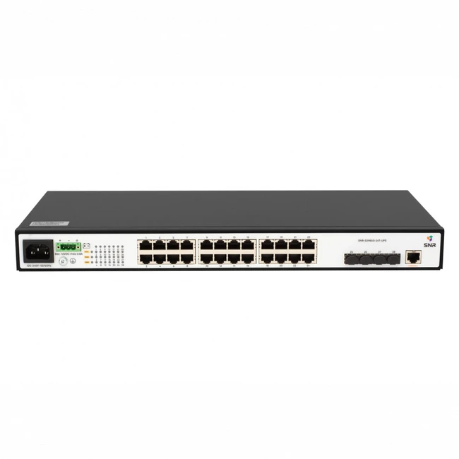 Коммутатор SNR SNR-S2985G-24T-UPS (1000 Base-T (1000 мбит/с), 4 SFP порта)