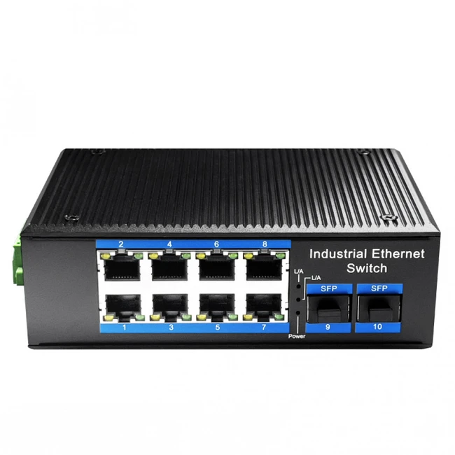 Коммутатор CUDY IG1008S2P 1000 Base-TX (1000 мбит/с), 2 SFP порта