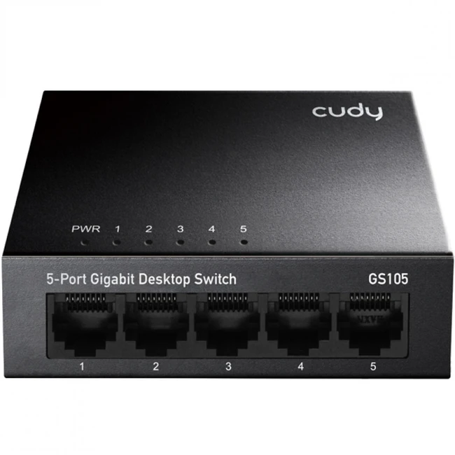 Коммутатор CUDY GS105 1000 Base-TX (1000 мбит/с)