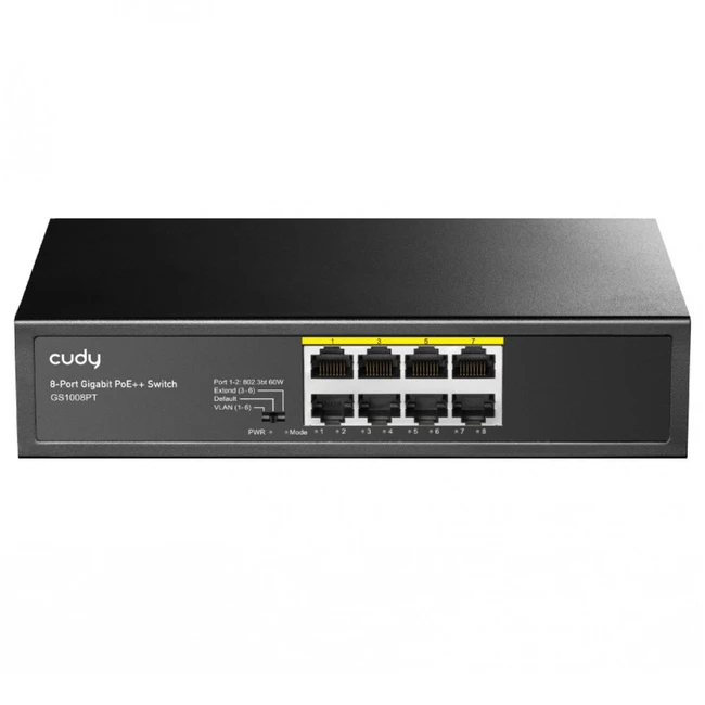 Коммутатор CUDY GS1008PT 1000 Base-TX (1000 мбит/с)