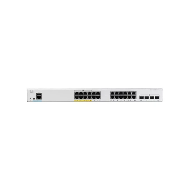 Коммутатор Cisco C1000FE-24P-4G-L (100 Base-T (100 мбит/с), 4 SFP порта)