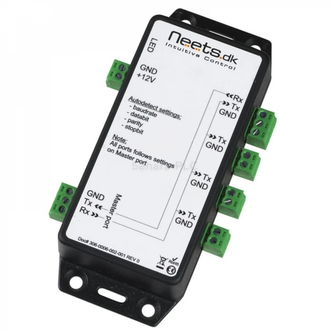 Сетевое устройство Neets Serial Splitter 1-4 306-0006 (PoE-сплиттер)