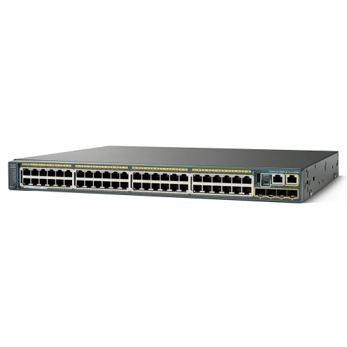 Коммутатор Cisco Catalyst 2960S WS-C2960S-48FPS-L 1000 Base-TX (1000 мбит/с), 4 SFP порта