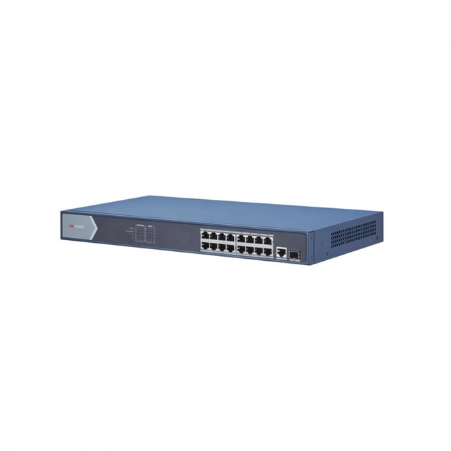 Коммутатор Hikvision DS-3E0518P-E DS-3E0518P-E(B) 1000 Base-T (1000 мбит/с), 1 SFP порт