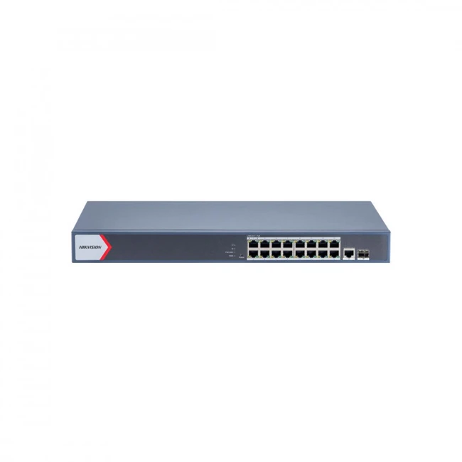 Коммутатор Hikvision DS-3E1518P-EI V2 1000 Base-T (1000 мбит/с), 1 SFP порт