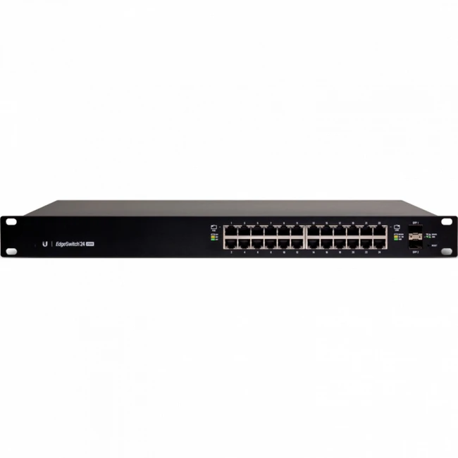 Коммутатор Ubiquiti EdgeSwitch 24-250W ES-24-250W EU (1000 Base-TX (1000 мбит/с), 2 SFP порта)