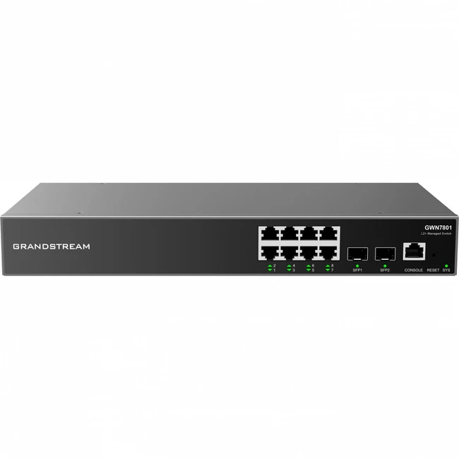 Коммутатор Grandstream GWN7801 (1000 Base-TX (1000 мбит/с), 2 SFP порта)