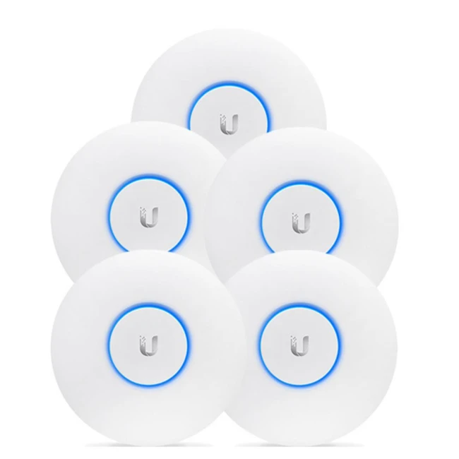 WiFi точка доступа Ubiquiti UAP-AC-LR-5 10/100/1000BASE-TX белый