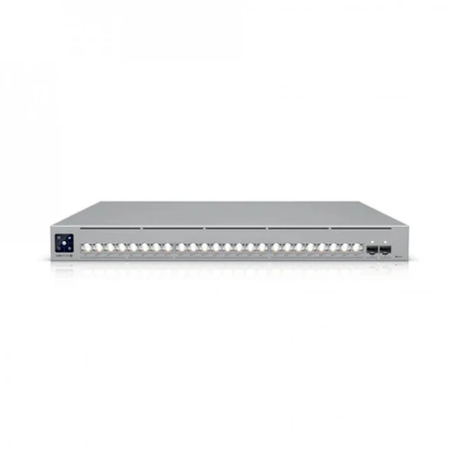 Коммутатор Ubiquiti USW-Pro-XG-24-PoE 10 GBase-T (10000 мбит/с), 2 SFP порта