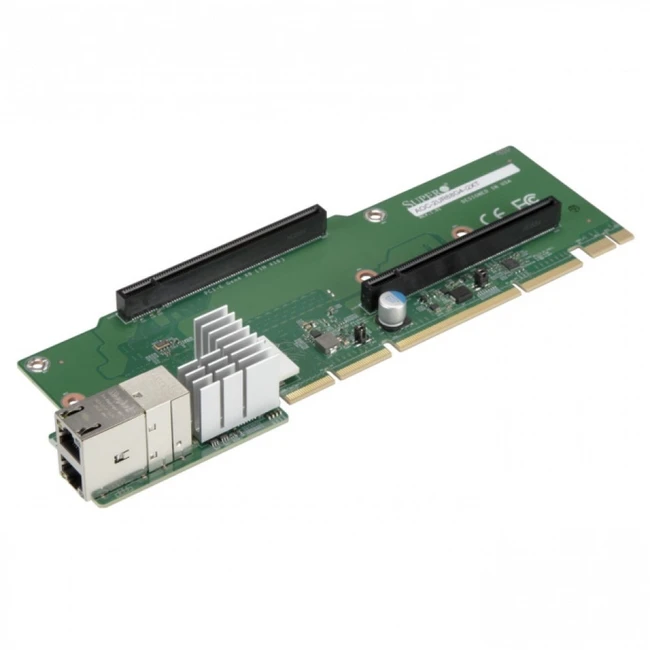 Аксессуар для сетевого оборудования Supermicro AOC-2UR68G4-I2XT-O Сетевой адаптер