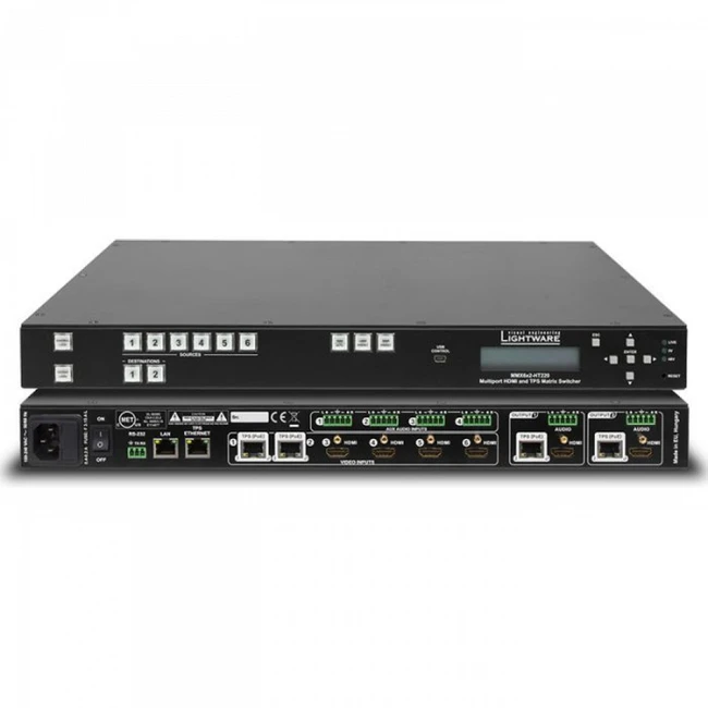 Коммутатор Lightware Visual Engineering MMX6x2-HT220 91310032 100 Base-T (100 мбит/с)