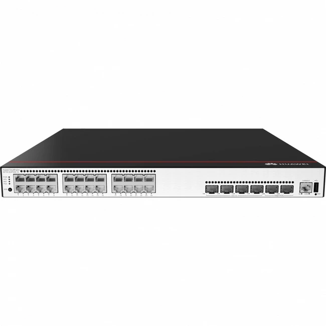 Коммутатор Huawei S5735-S24P4XE-V2 S5735-S24P4XE-V2-BND280426 1000 Base-T (1000 мбит/с), 6 SFP портов