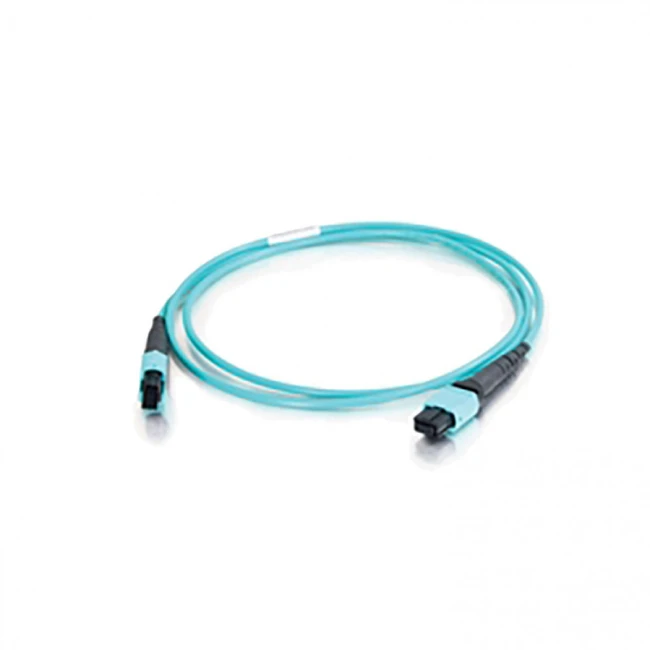 Оптический патч-корд Hyperline FHD-MC3-503-MPOM12/PS-MPOF12/PS-A-1M-LSZH-AQ