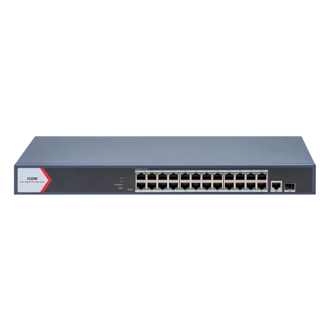 Коммутатор iFlow F-SW-EM626POE-VM 301803345 1000 Base-T (1000 мбит/с), 1 SFP порт