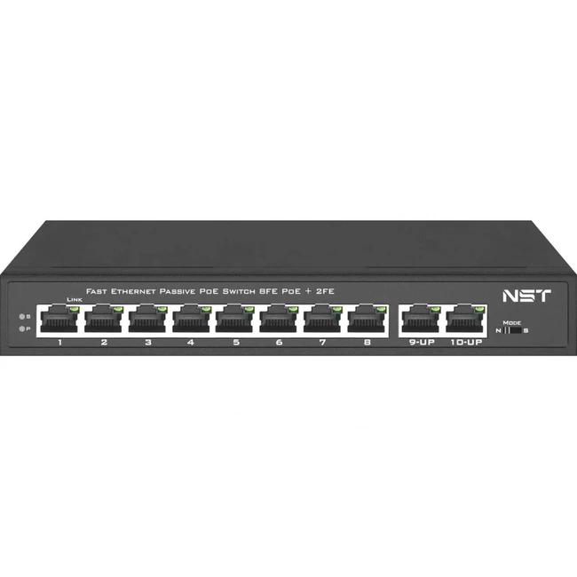 Коммутатор NST SW-8F2F-P/A NS-SW-8F2F-P/A 100 Base-T (100 мбит/с)