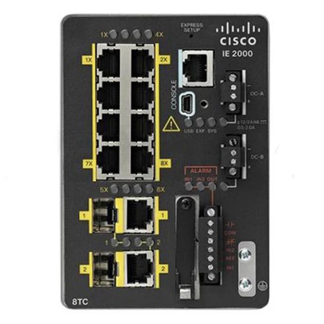 Коммутатор Cisco Industrial Ethernet 2000 IE-2000-8TC-G-B (100 Base-TX (100 мбит/с))