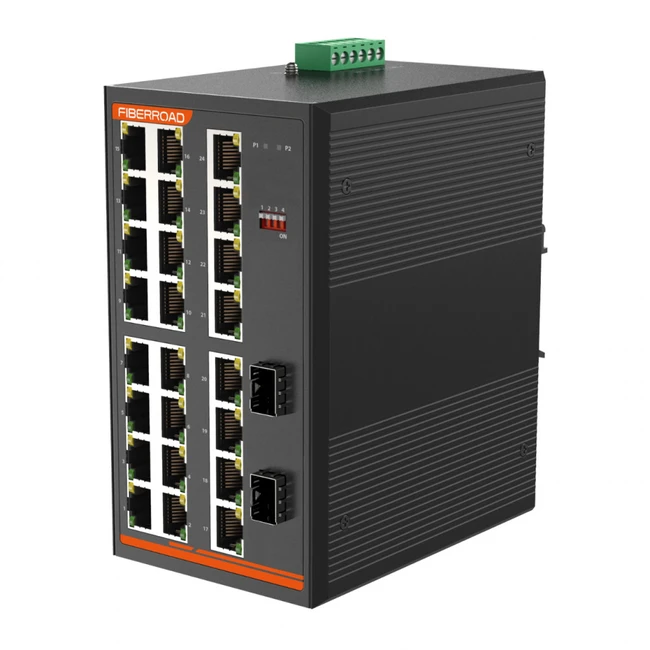 Коммутатор FIBERROAD FR-7N3224P 1000 Base-T (1000 мбит/с), 2 SFP порта
