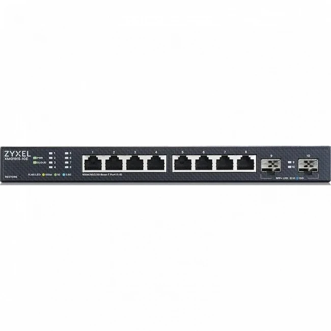 Коммутатор Zyxel XMG1915-10E-EU0101F (1000 Base-T (1000 мбит/с), 2 SFP порта)