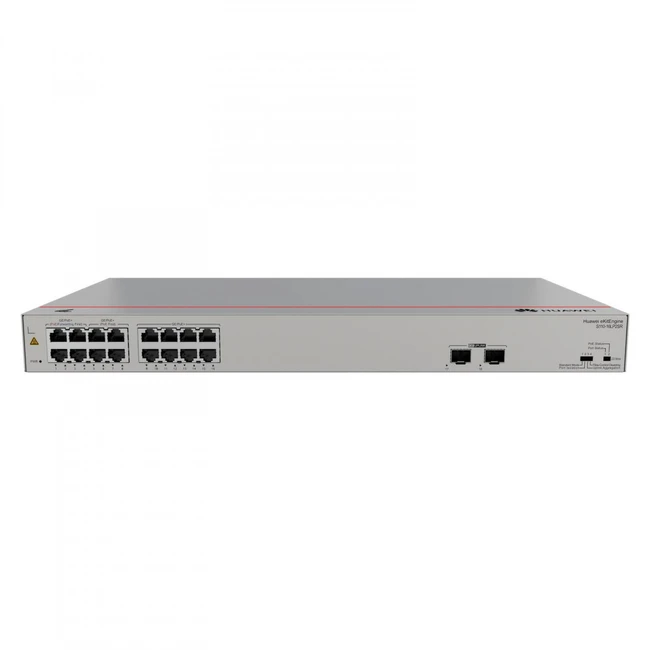 Коммутатор Huawei eKit S110-16LP2SR 98012197 1000 Base-T (1000 мбит/с), 2 SFP порта