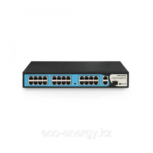 Коммутатор BDCOM S1200-24P2G1S (100 Base-T (100 мбит/с), 1 SFP порт)