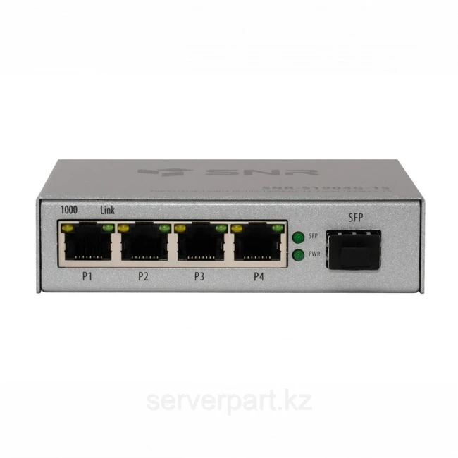 Коммутатор SNR S1904G SNR-S1904G-1S (1000 Base-T (1000 мбит/с), 1 SFP порт)