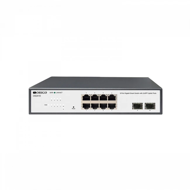 Коммутатор Origo OS2410 OS2410/A1A (1000 Base-T (1000 мбит/с), 2 SFP порта)