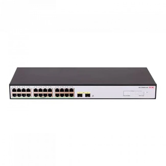 Коммутатор H3C S1600V2-26S L2 Ethernet Switch LS-1600V2-26S-GL (1000 Base-T (1000 мбит/с), 2 SFP порта)