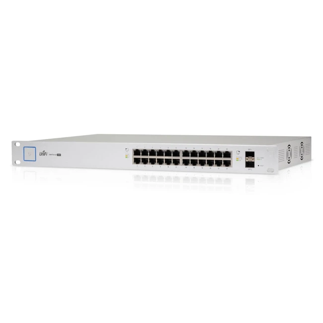Коммутатор Ubiquiti US-24-500W(EU) (1000 Base-TX (1000 мбит/с), 2 SFP порта)