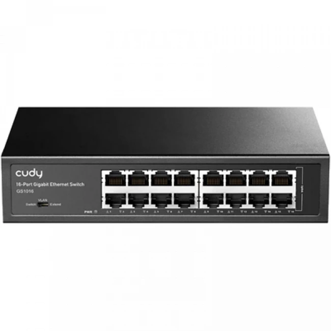 Коммутатор CUDY GS1016E 1000 Base-T (1000 мбит/с)