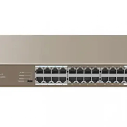 Коммутатор TENDA G1126P-24-410W (1000 Base-T (1000 мбит/с), 2 SFP порта)